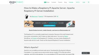 
                            12. How to Make a Raspberry Pi Apache Server: Apache Raspberry Pi ...