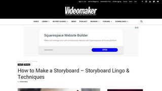 
                            8. How to Make a Storyboard - Storyboard Lingo & Techniques ...