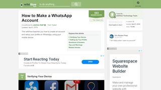 
                            3. How to Make a WhatsApp Account: 13 Steps (with Pictures) - wikiHow