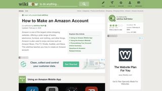 
                            6. How to Make an Amazon Account: 9 Steps (with Pictures) - wikiHow