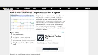 
                            3. How to Make an Embedded Google Calendar Show in Agenda ...