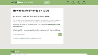
                            10. How to Make Friends on IMVU: 8 Steps - wikiHow
