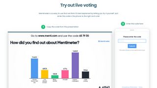 
                            4. How to make interactive presentations - Mentimeter