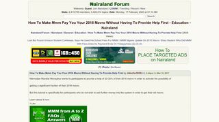 
                            4. How To Make Mmm Pay You Your 2016 Mavro Without Having To Provide ...