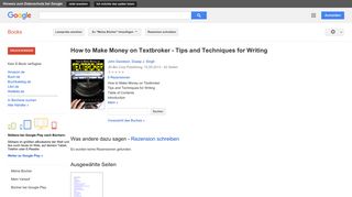 
                            13. How to Make Money on Textbroker - Tips and Techniques for Writing