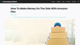 
                            13. How To Make Money On The Side With Amazon Flex