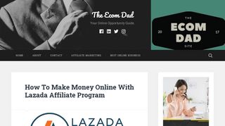 
                            12. How To Make Money Online With Lazada Affiliate Program – The ...