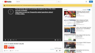 
                            7. HOW TO MAKE MONEY ONLINE - YouTube