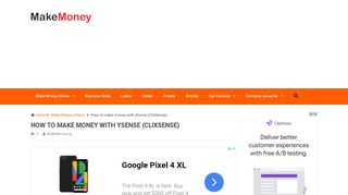 
                            12. How to make money with ClixSense - MakeMoney