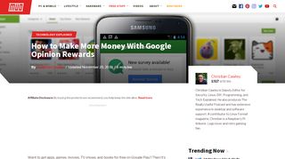 
                            13. How to Make More Money With Google Rewards - MakeUseOf