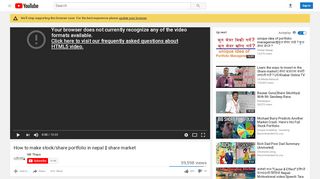 
                            10. How to make stock/share portfolio in nepal || share market - YouTube