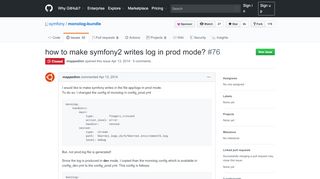 
                            4. how to make symfony2 writes log in prod mode? · Issue #76 · symfony ...