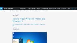 
                            8. How to Make Windows 10 Look Like Windows 7 | Digital Trends