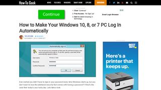 
                            4. How to Make Your Windows 10, 8, or 7 PC Log In Automatically