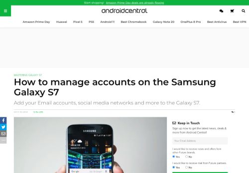 
                            6. How to manage accounts on the Samsung Galaxy S7 | Android Central