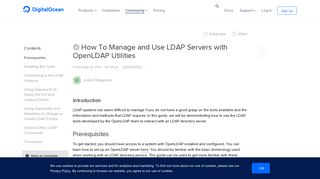 
                            13. How To Manage and Use LDAP Servers with OpenLDAP Utilities ...