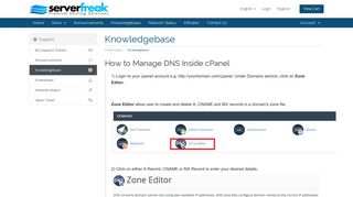 
                            6. How to Manage DNS Inside cPanel - Knowledgebase - ...