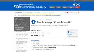 
                            13. How to Manage Files with SmartGit - UBIT - University at Buffalo