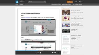 
                            11. How to manage your adr online with Nu Skin - SlideShare