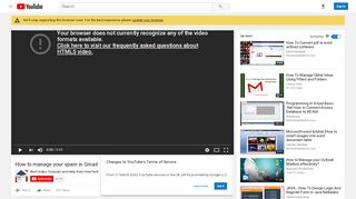 
                            11. How to manage your spam in Gmail - YouTube