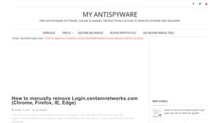 
                            3. How to manually remove Login.centamnetworks.com (Chrome, Firefox ...