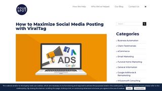 
                            12. How to Maximize Social Media Posting with ViralTag | 4Spot Marketing