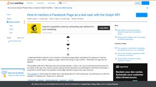 
                            10. How to mention a Facebook Page as a test user with the Graph API ...