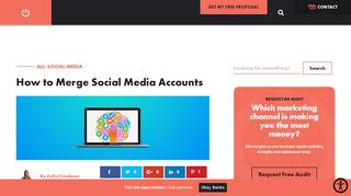
                            5. How to Merge Social Media Accounts | Power Digital