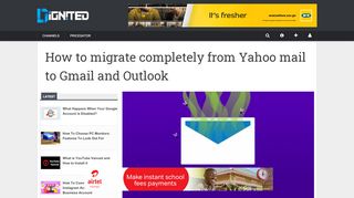 
                            13. How to migrate completely from Yahoo mail to Gmail and Outlook ...