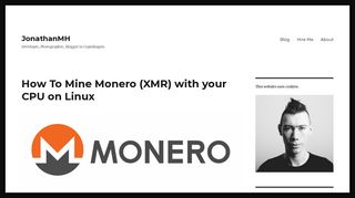 
                            9. How To Mine Monero (XMR) with your CPU on Linux - JonathanMH