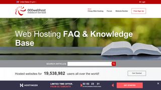 
                            10. How to modify my username or domain? - 000Webhost