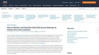 
                            11. How to Monitor and Visualize Failed SSH Access Attempts to Amazon ...