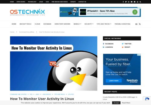 
                            8. How To Monitor User Activity In Linux - OSTechNix