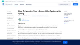 
                            7. How To Monitor Your Ubuntu 16.04 System with Sysdig | DigitalOcean