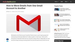 
                            9. How to Move Emails from One Gmail Account to Another - Make Tech ...
