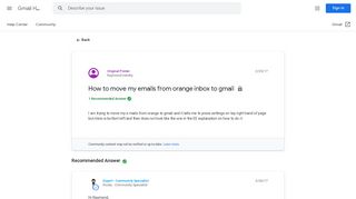 
                            9. How to move my emails from orange inbox to gmail - Google Product ...
