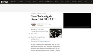 
                            7. How To Navigate AngelList Like A Pro - Forbes