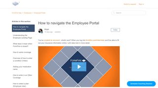 
                            9. How to navigate the Employee Portal – FormFire Help