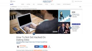 
                            11. How To Not Get Hacked On Dating Sites - AskMen