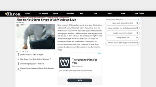
                            11. How to Not Merge Skype With Windows Live | Chron.com