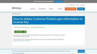 
                            8. How to obtain Customer Portal Login information or ... - GFI Software