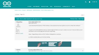 
                            8. How to obtain Quartus-II Lite - Arduino Forum