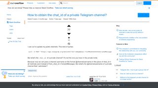 
                            12. How to obtain the chat_id of a private Telegram channel? - ...