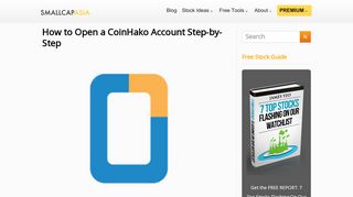 
                            9. How to Open a CoinHako Account Step-by-Step - SmallCapAsia