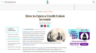 
                            2. How to Open a Credit Union Account in 3 Steps - The Balance