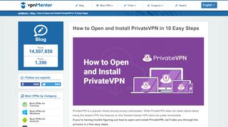
                            2. How to Open and Install PrivateVPN in 10 Easy Steps - vpnMentor