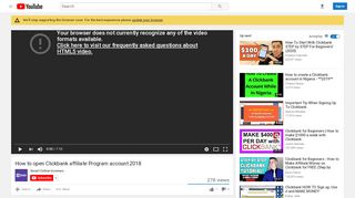 
                            7. How to open Clickbank affiliate Program account 2018 - YouTube