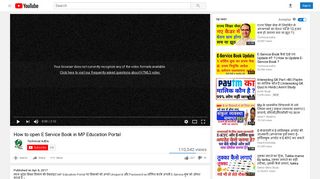 
                            8. How to open E Service Book in MP Education Portal - YouTube