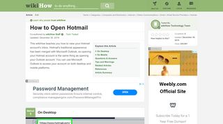 
                            5. How to Open Hotmail: 14 Steps (with Pictures) - wikiHow