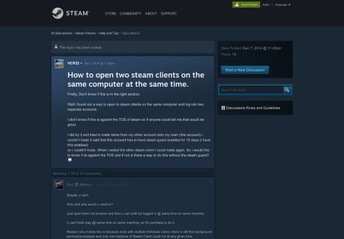 
                            4. How to open two steam clients on the same computer at the same ...